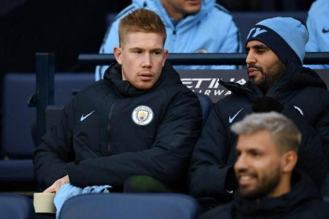 De Bruyne blijft vraagteken voor topper tegen Liverpool