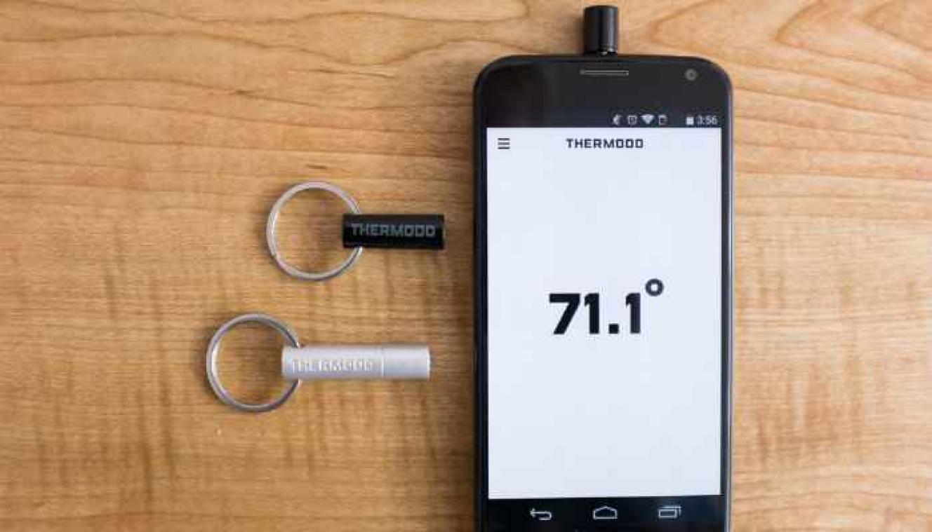 Handig: je smartphone kan nu ook een thermometer zijn
