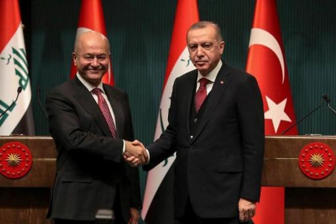 Turkije en Irak willen samenwerking in strijd tegen terrorisme opdrijven