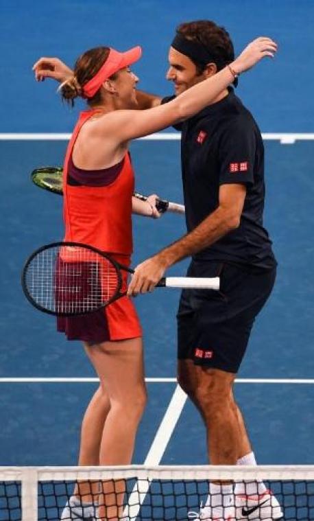 Zwitserland eerste finalist in Hopman Cup