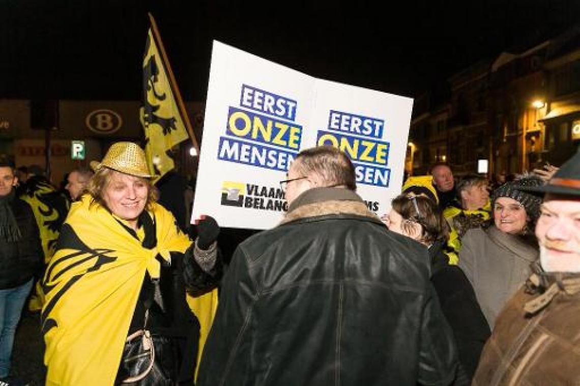 Protestmars trekt door Ninove