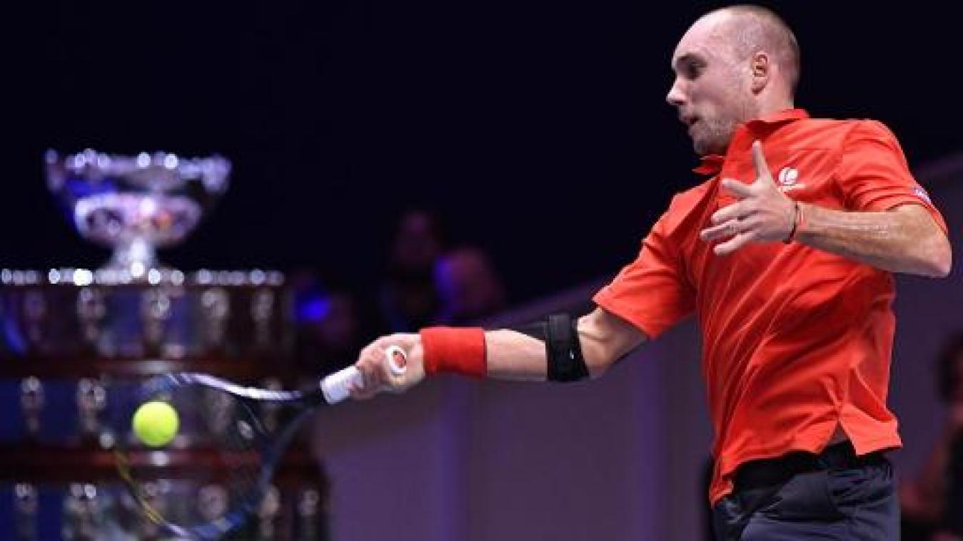 Kroaat Karlovic maakt einde aan zegereeks van Steve Darcis