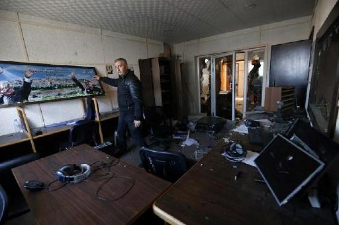 Gewapende mannen vallen zetel Palestijnse radio en tv in Gazastrook aan