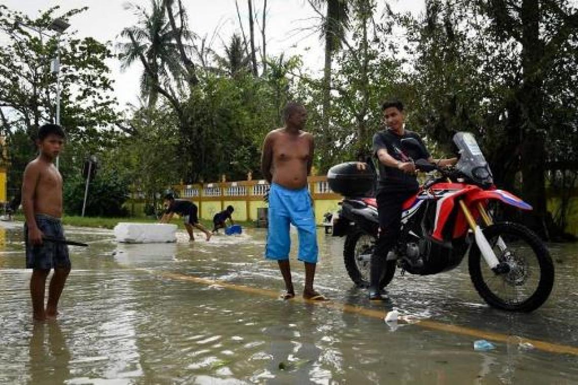 Tropische storm in Thailand zwakt af