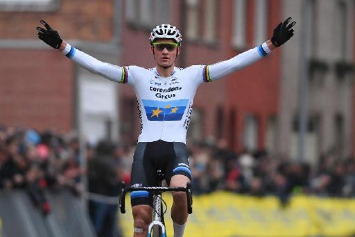 Mathieu van der Poel heeft honderdste profzege beet