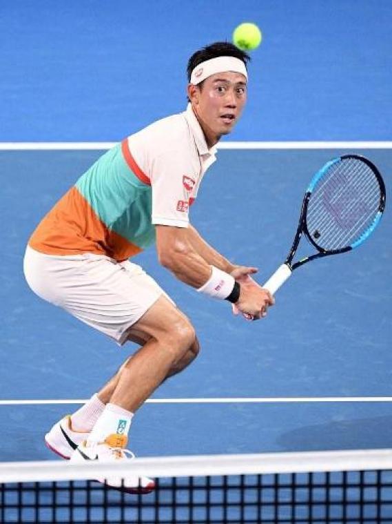 Japanner Nishikori gaat met eindzege aan de haal in Brisbane