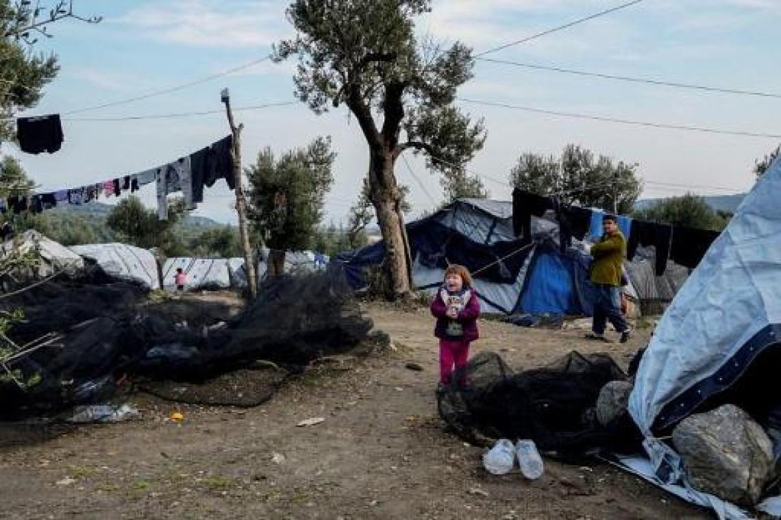 Migrant dood aangetroffen in vluchtelingenkamp op Lesbos