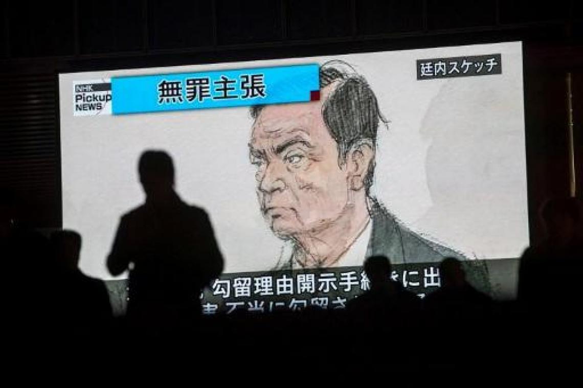 Rechter wijst vrijlatingsverzoek Ghosn af