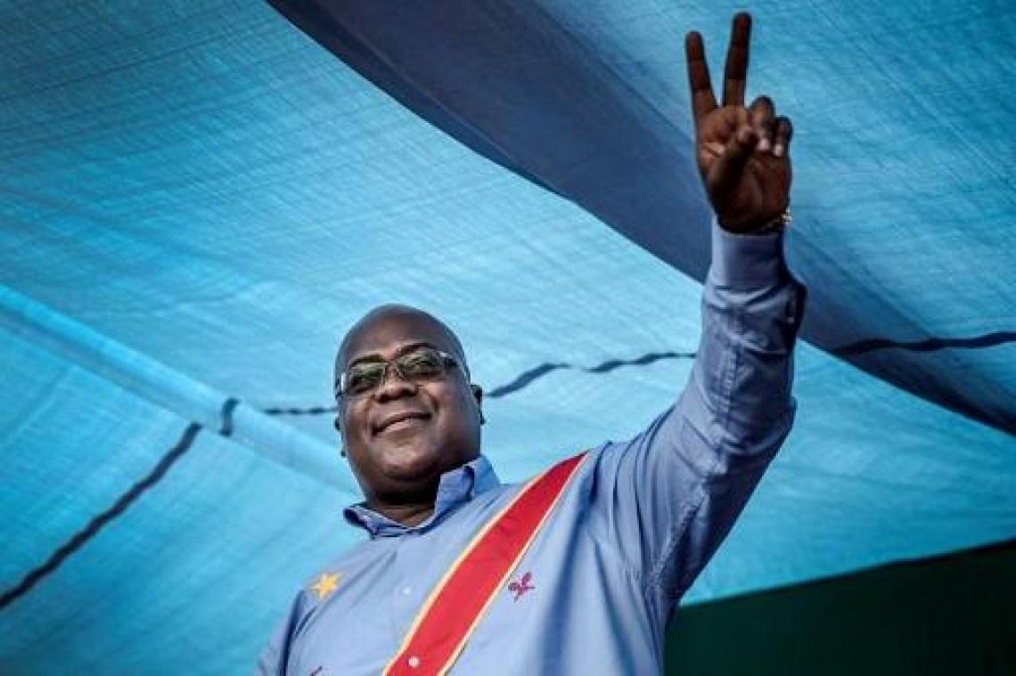 Opposant Félix Tshisekedi uitgeroepen tot winnaar van Congolese verkiezingen