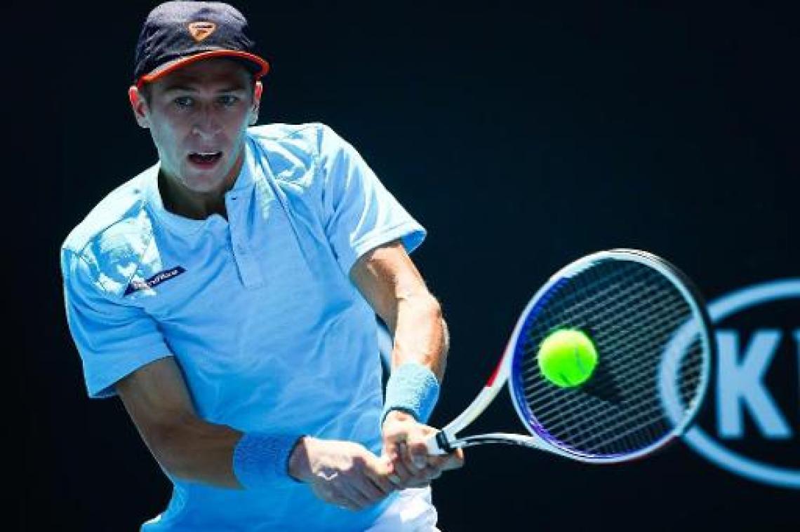 Kimmer Coppejans staat op een zege van hoofdtabel Australian Open