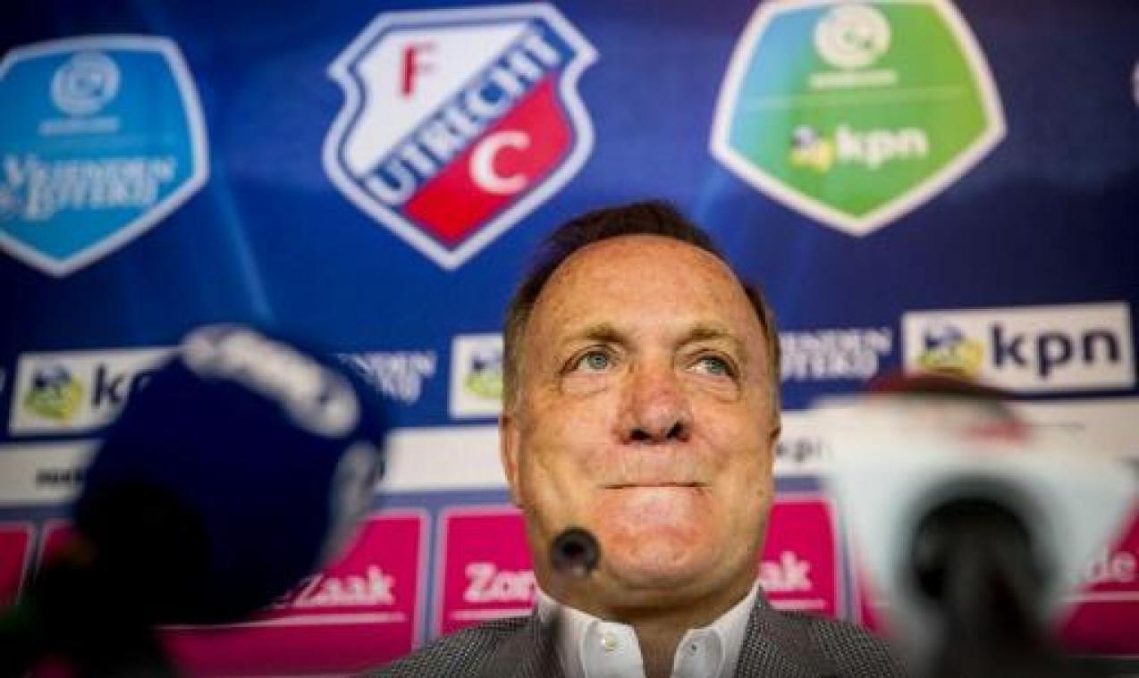 Dick Advocaat verlaat FC Utrecht op het einde van het seizoen