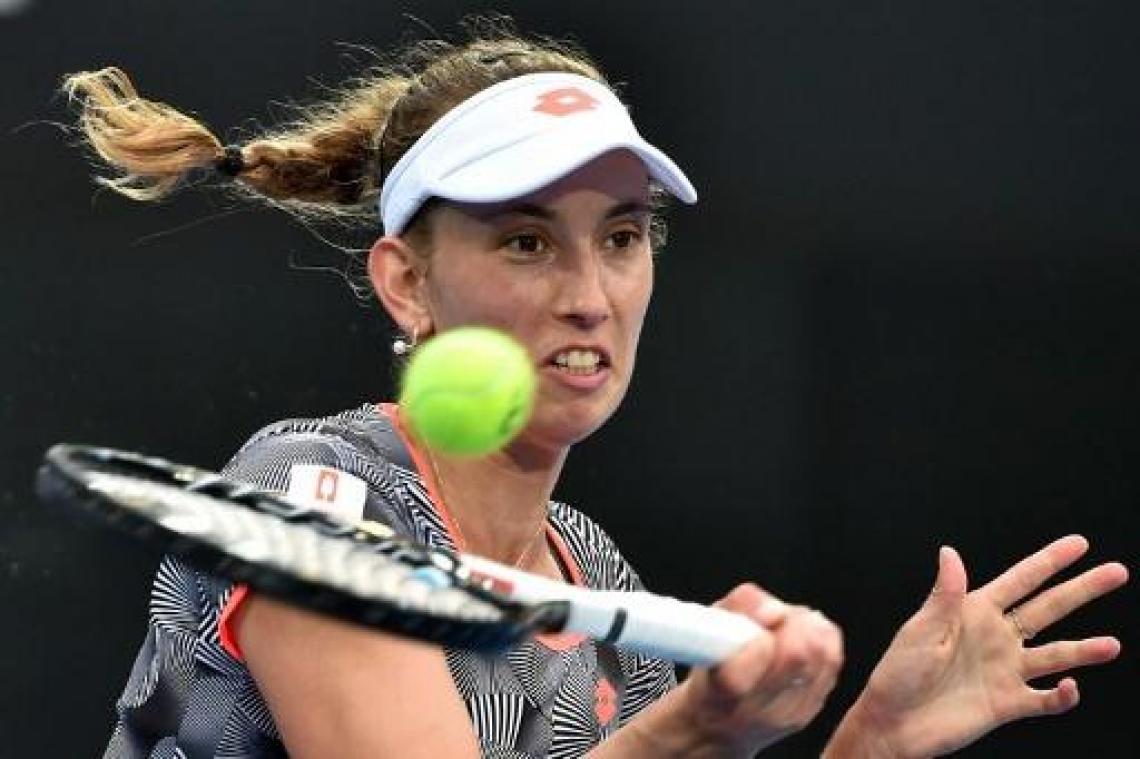 Mertens treft Schmiedlova, Van Uytvanck botst op titelverdedigster Wozniacki