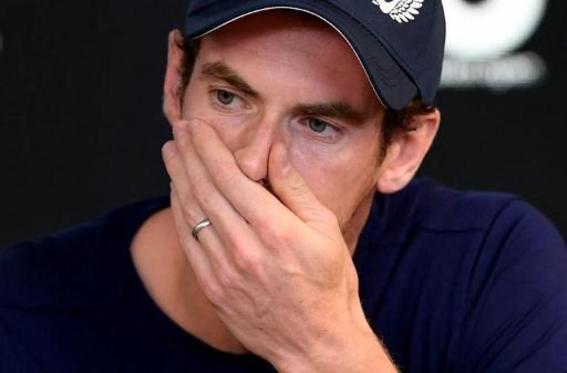 Australian Open - Murray vreest voor snel einde tenniscarrière