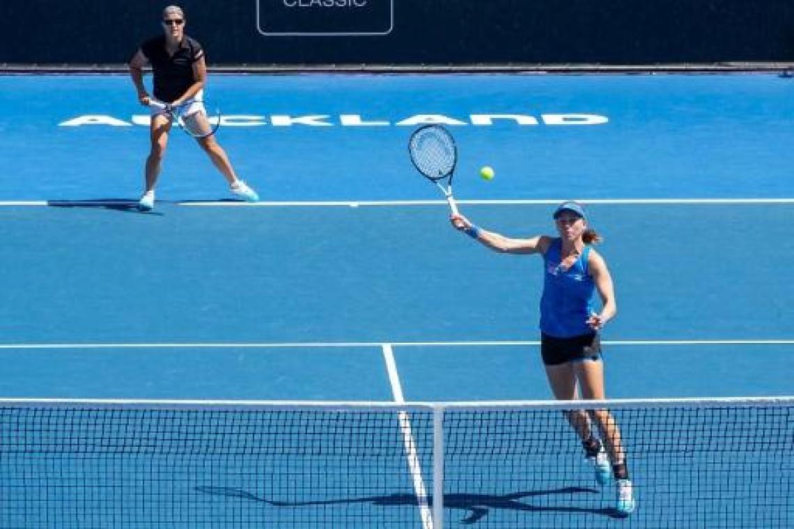 WTA Hobart - Kirsten Flipkens verliest dubbelfinale