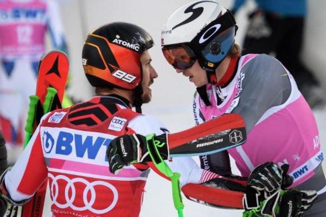 WB alpijnse ski (m) - Marcel Hirscher wint reuzenslalom in Adelboden