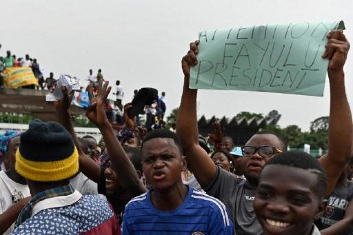 Congolese verkiezingen - Bijna 120 aanhangers van Fayulu gearresteerd