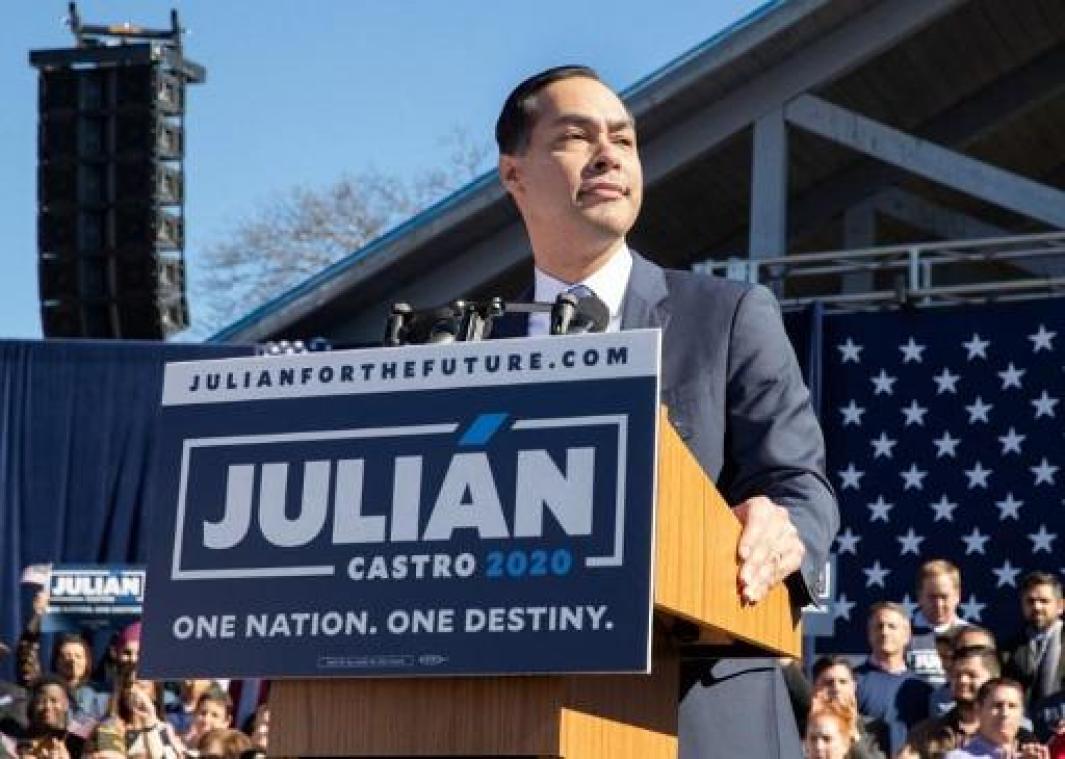 Democraat Julian Castro officieel kandidaat voor presidentsverkiezingen VS