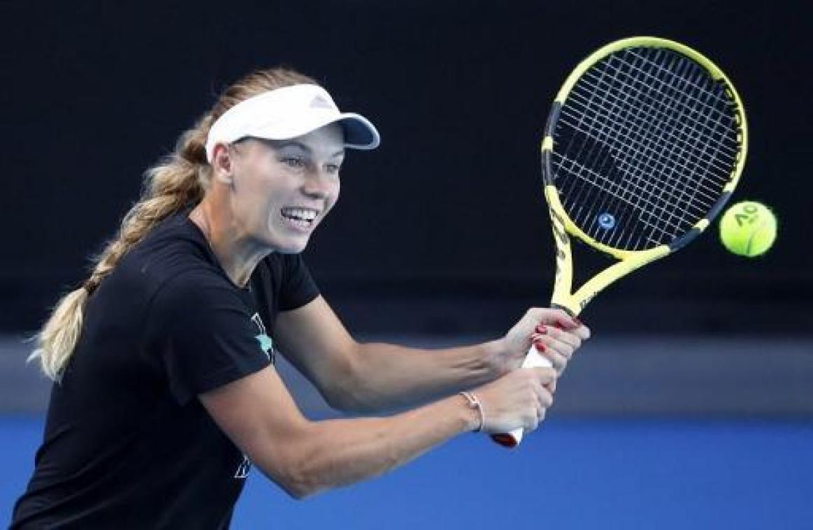 Australian Open - Wozniacki voor eerste duel: "Van Uytvanck is een delicate tegenstander"
