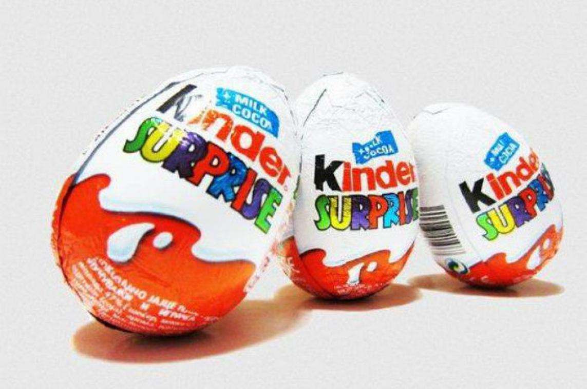 'Racistische' verrassing aangetroffen in Kinder Surprise