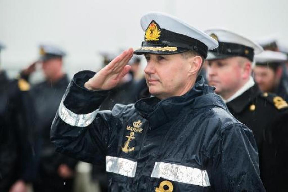 Belg Peter Ramboer geeft bevel over NAVO-vloot door aan een Deen