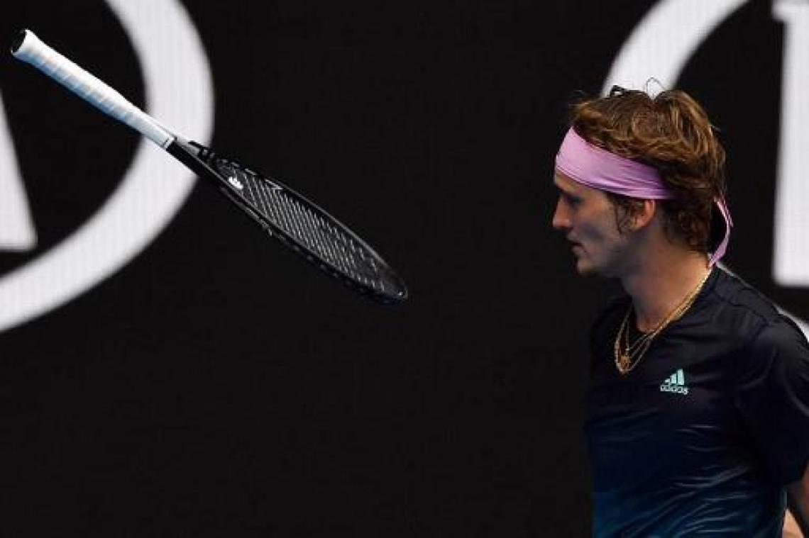 Alexander Zverev stoot door zonder setverlies