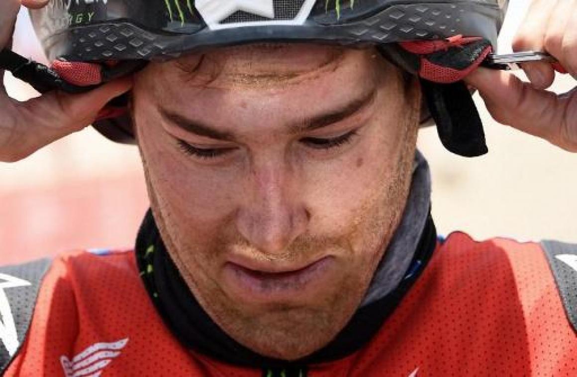Leider Ricky Brabec geeft op met motorbreuk