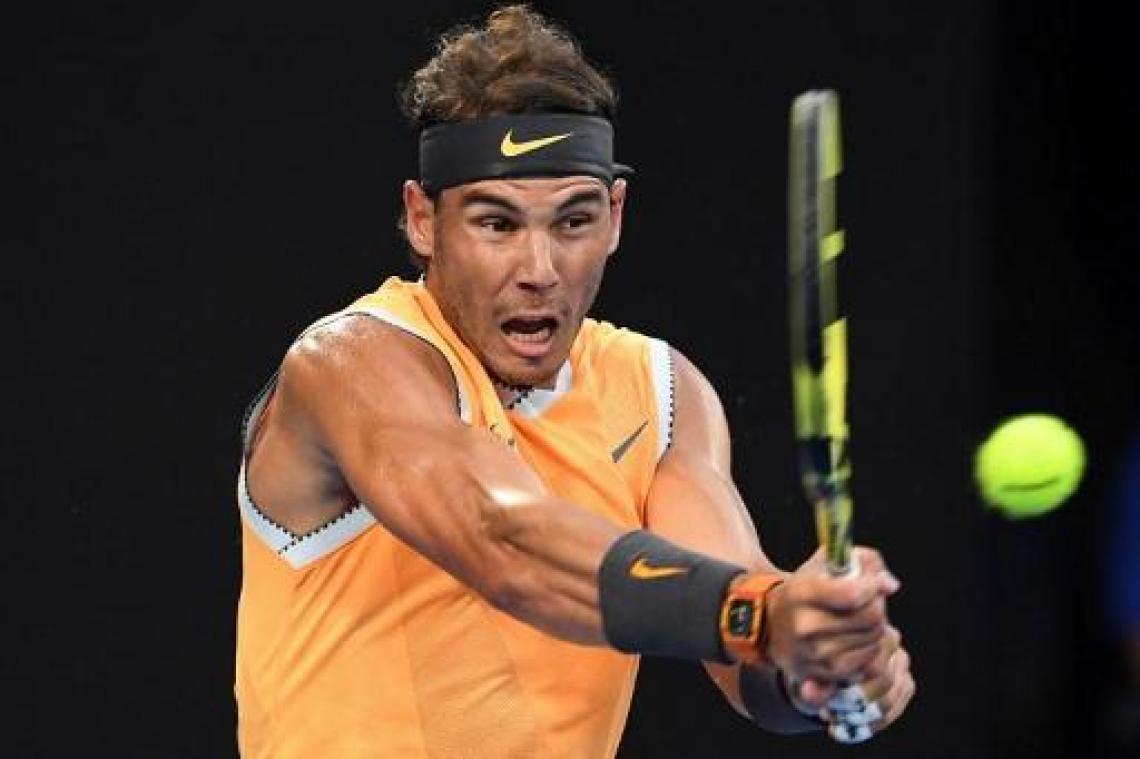 Rafael Nadal heeft geen moeite met thuisspeler Alex de Minaur