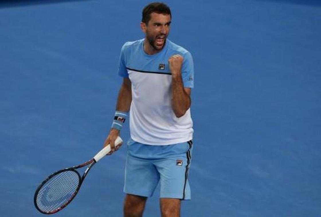 Marin Cilic overleeft twee matchballen tegen Verdasco op Australian Open