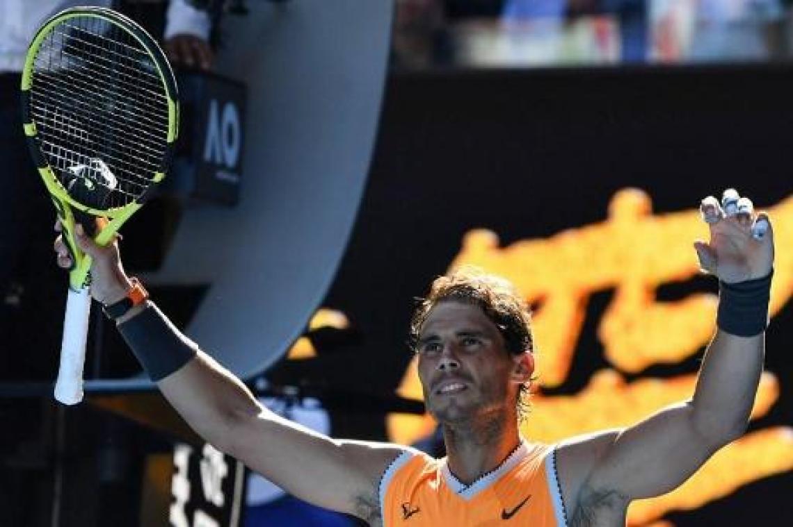 Australian Open - Rafael Nadal en Frances Tiafoe treffen elkaar in kwartfinale