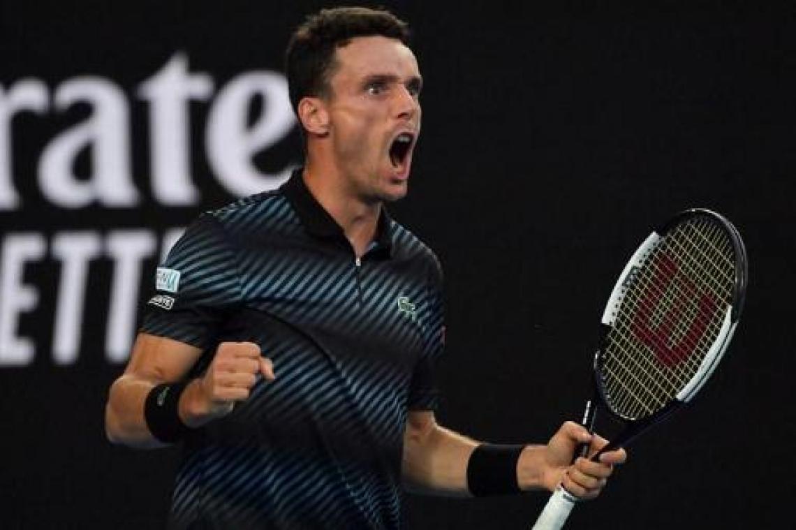 Australian Open: Roberto Bautista Agut wipt Marin Cilic, de runner-up van 2018