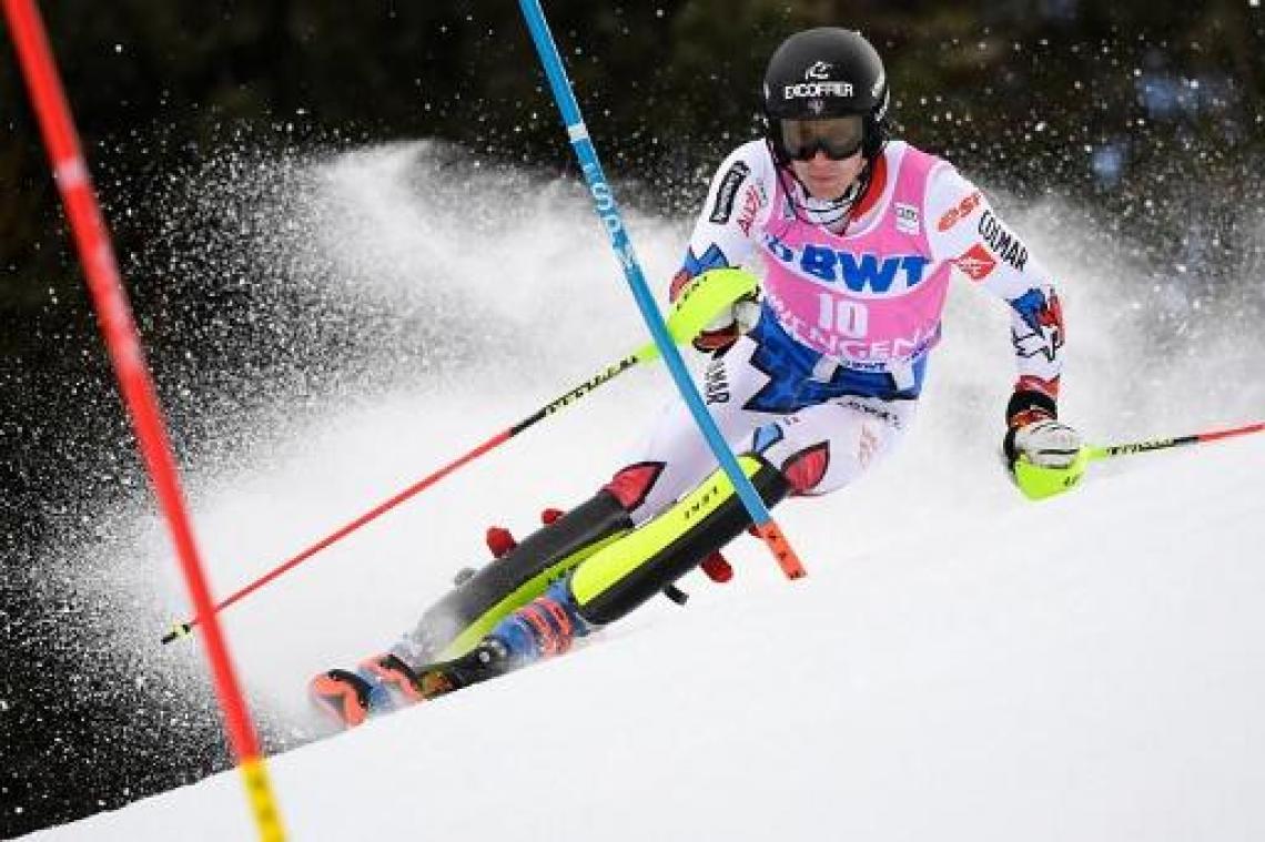 WB alpijnse ski: Clément Noël (21) slalomt in Wengen naar eerste zege