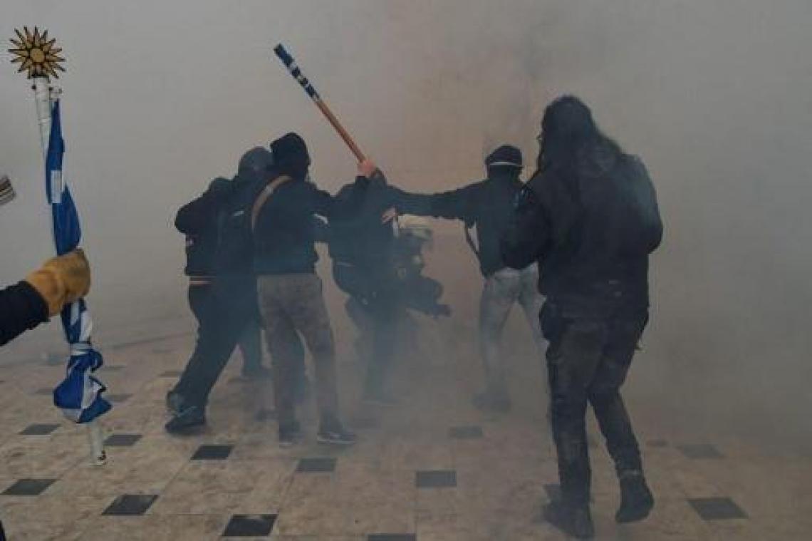 Incidenten bij betoging in Athene tegen nieuwe naam van Macedonië