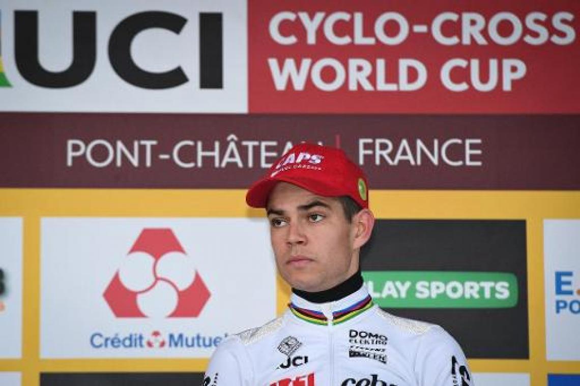 Wout van Aert is opgelucht na overwinning: "Eindelijk"