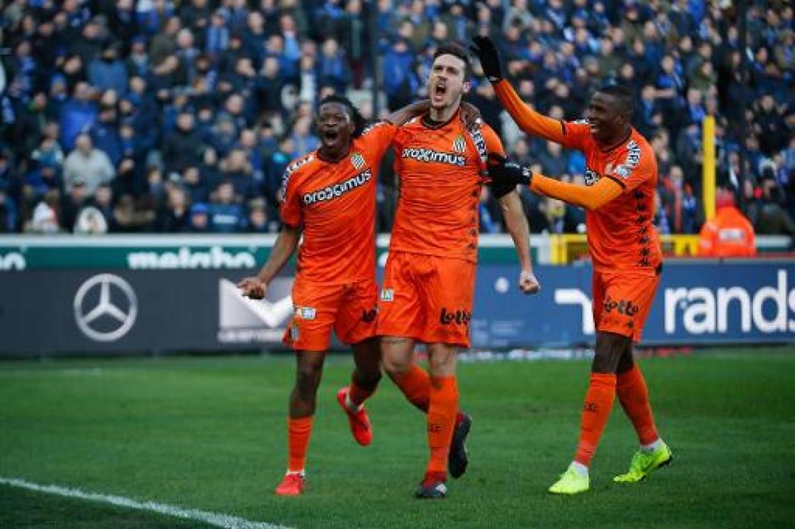 Club Brugge start 2019 met thuisnederlaag tegen Charleroi