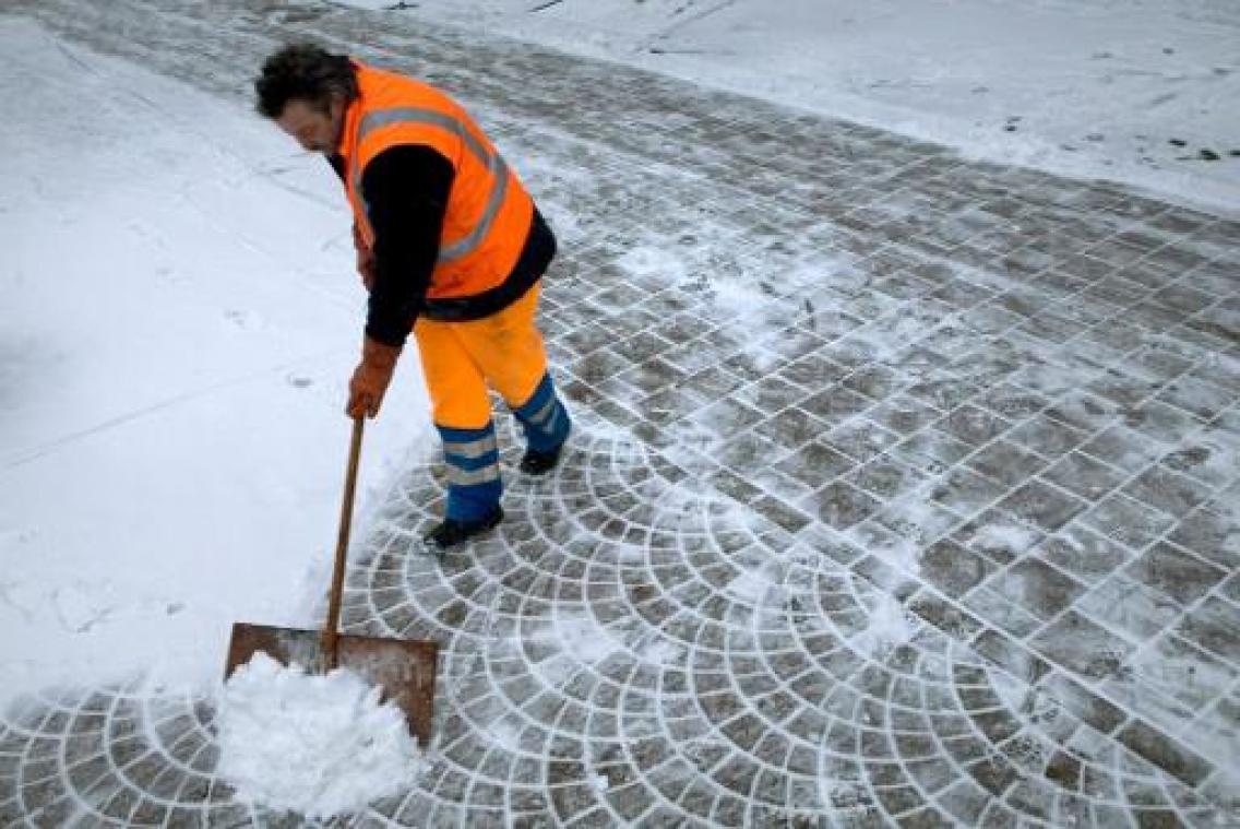 KMI verwacht morgen 2 tot 5 cm sneeuw