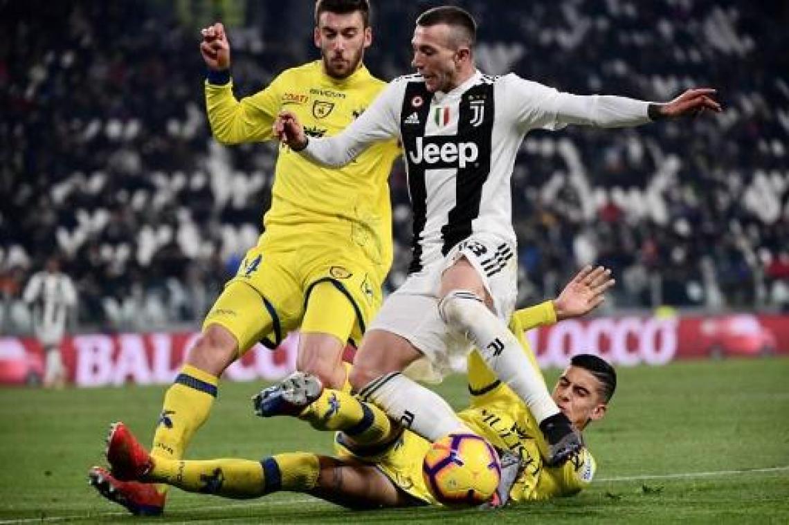 Belgen in het buitenland - Sofian Kiyine kan met Chievo niets rapen op bezoek bij Juventus