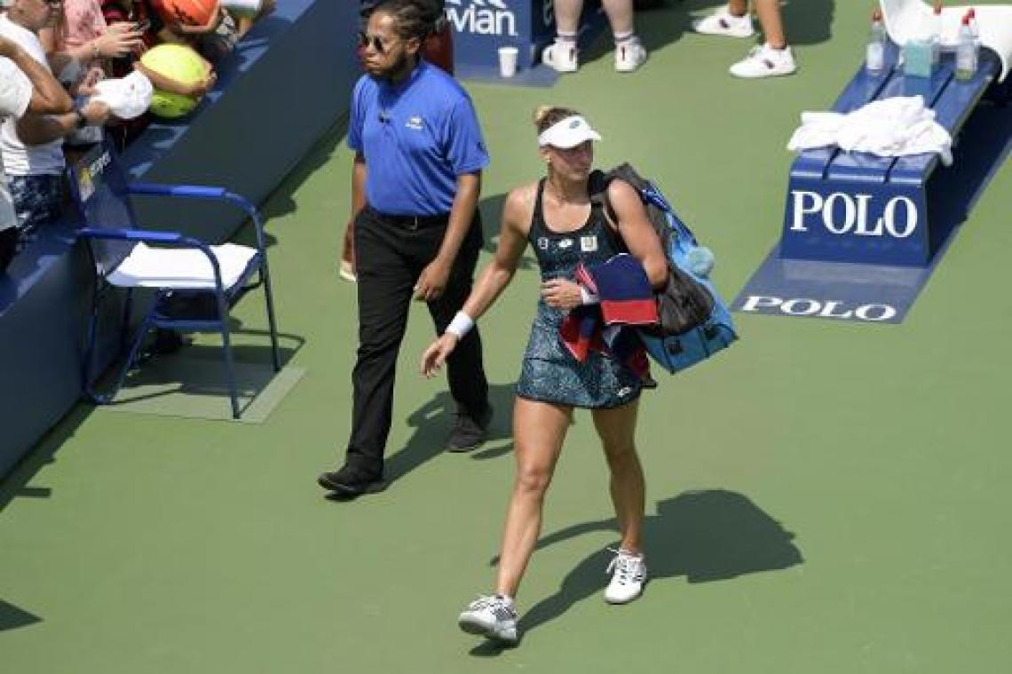 WTA Newport - Wickmayer plaatste zich voor tweede ronde dubbelspel