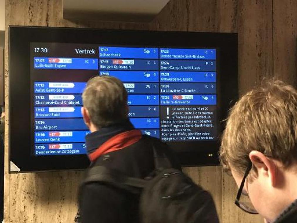 Minder dan de helft van treinen rijdt op tijd