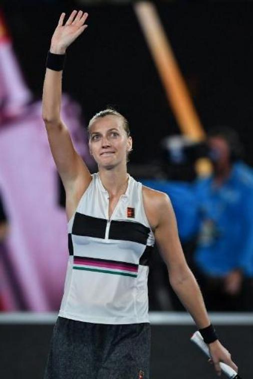 Australian Open - Kvitova plaatst zich als eerste voor finale