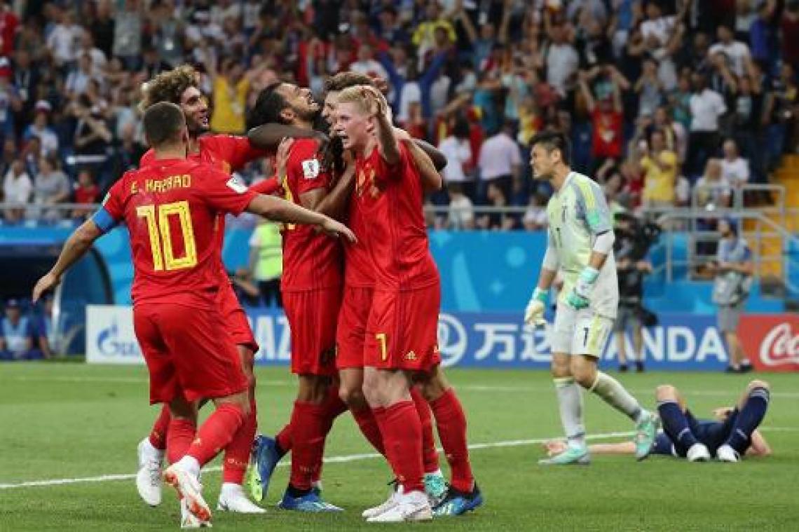 Treffer van Nacer Chadli tegen Japan verkozen tot Doelpunt van het Jaar