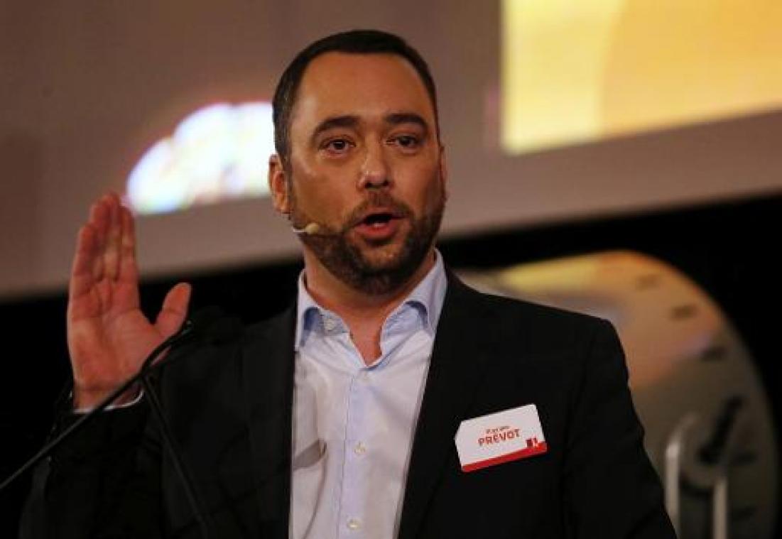 Maxime Prévot met 85 procent van de stemmen tot voorzitter cdH verkozen