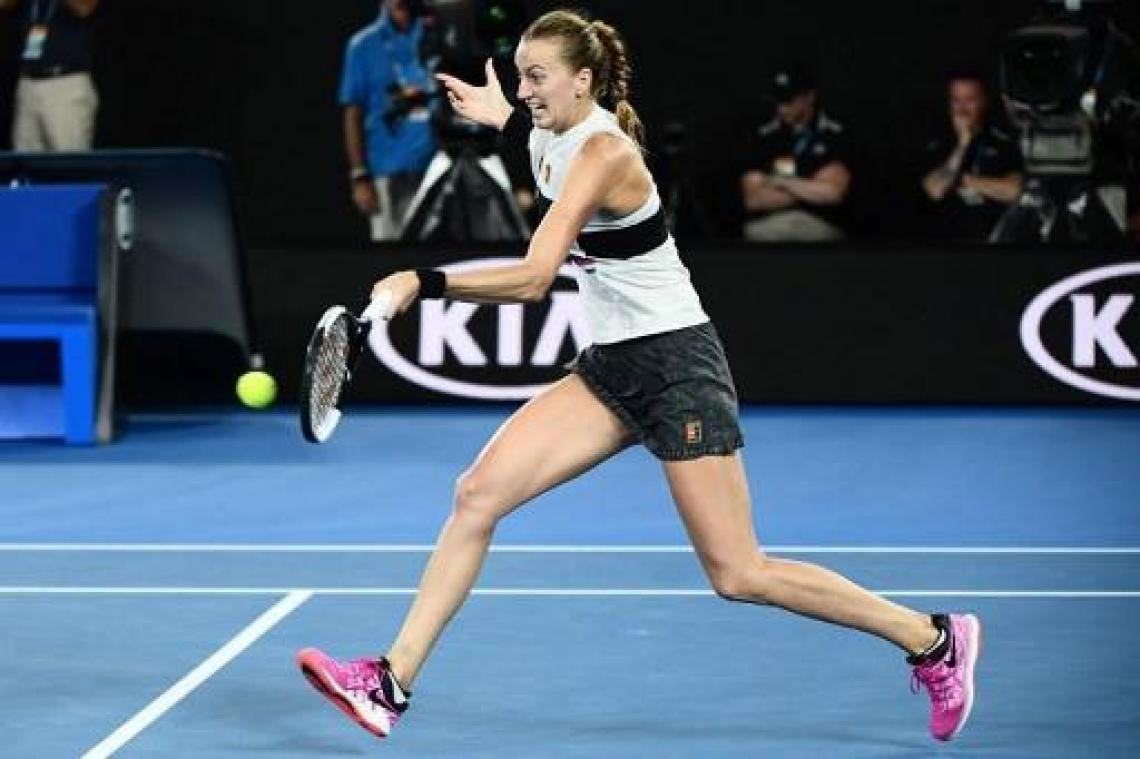 Petra Kvitova wil na verloren finale vooral positief blijven