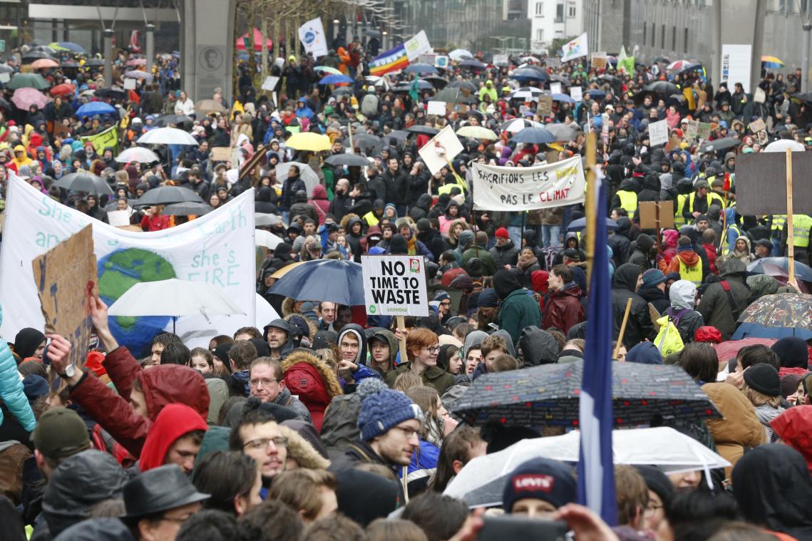 Politie telt 70.000 betogers op grootste klimaatmars ooit