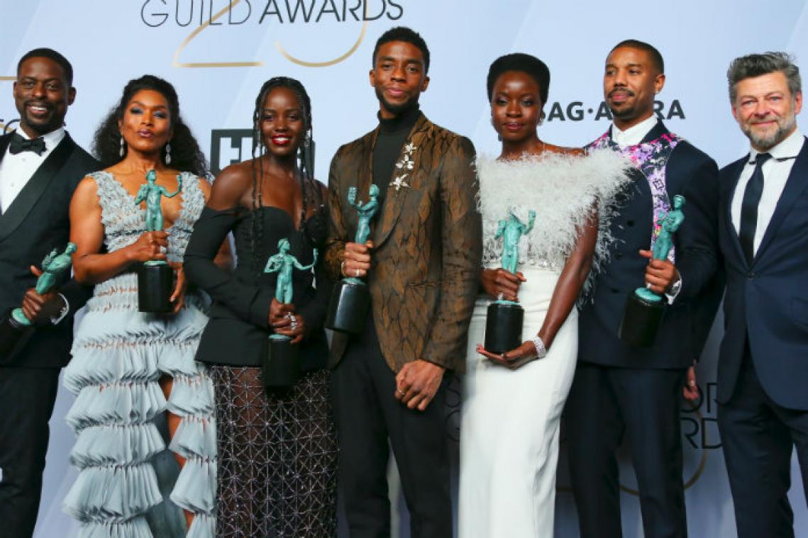 'Black Panther' schrijft geschiedenis op SAG Awards
