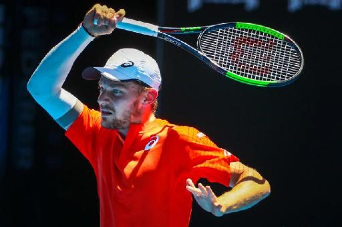 David Goffin 21e op ATP-ranking na Australian Open