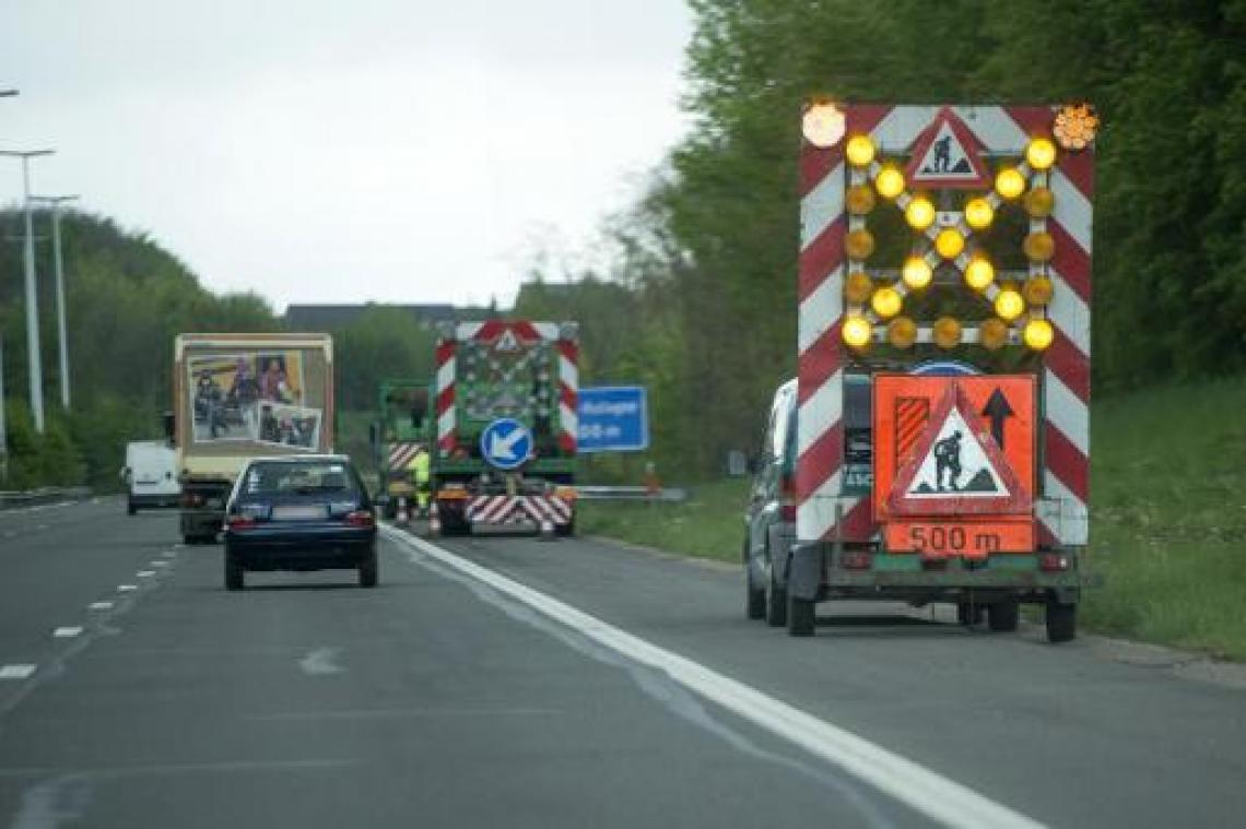 Noodherstelling op E17 dreigt Antwerpse avondspits in de war te sturen