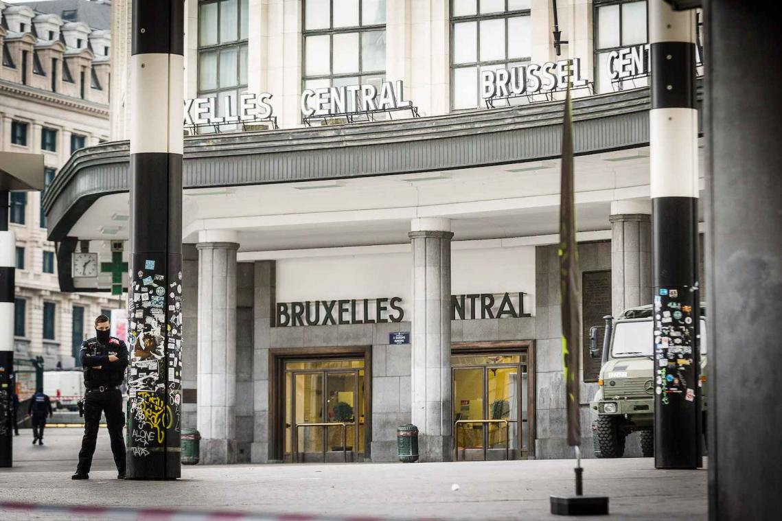 Stations in Brussel gaan weer open