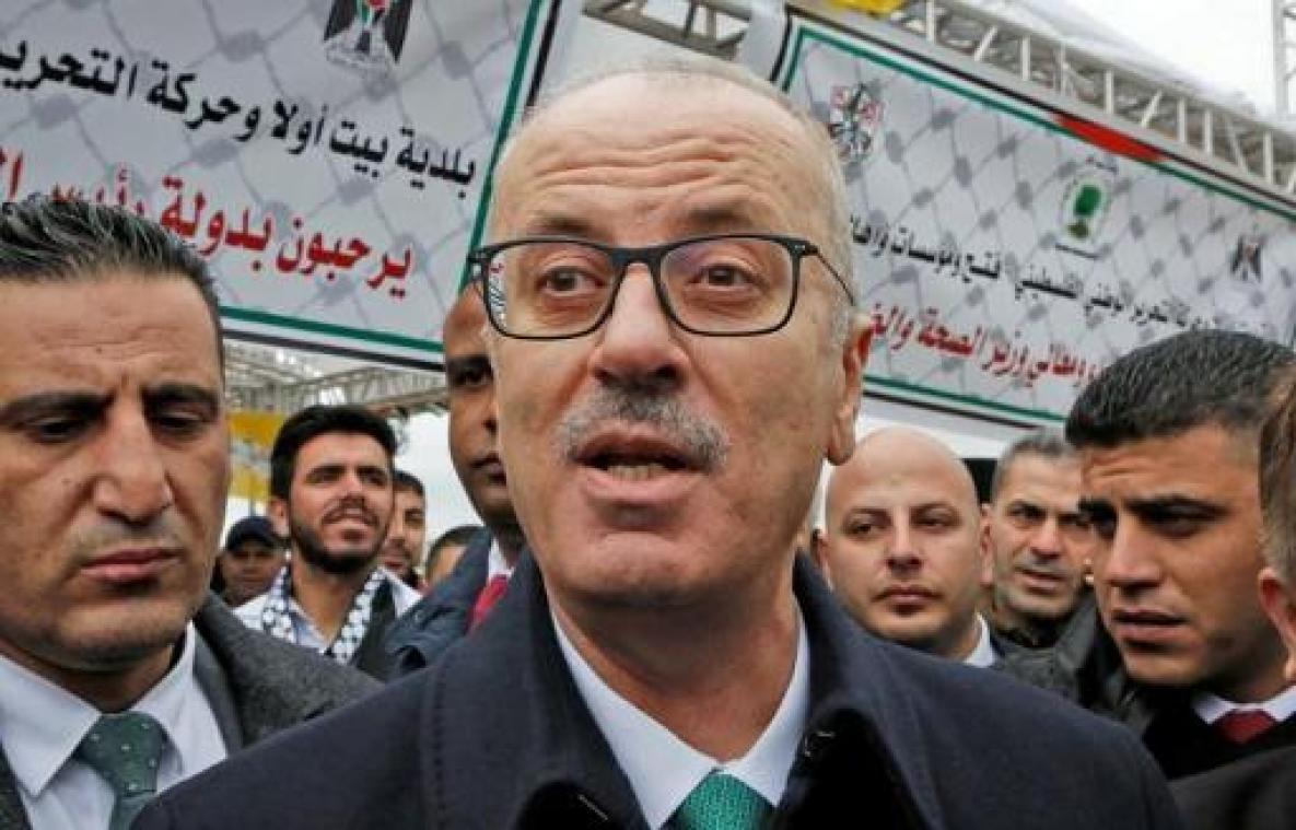 Palestijnse president Abbas aanvaardt ontslag premier Hamdallah
