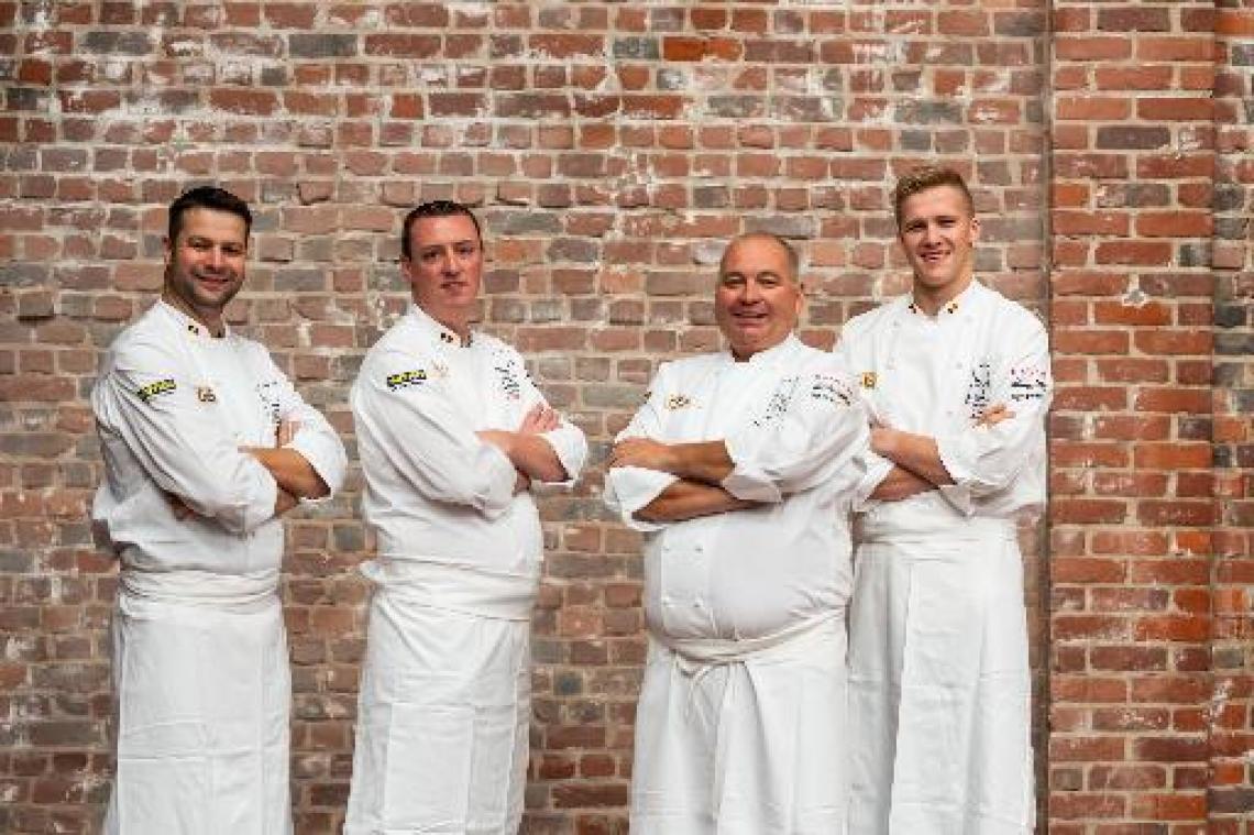 Team Belgium met chef Lode De Roover achtste op de Bocuse d'Or
