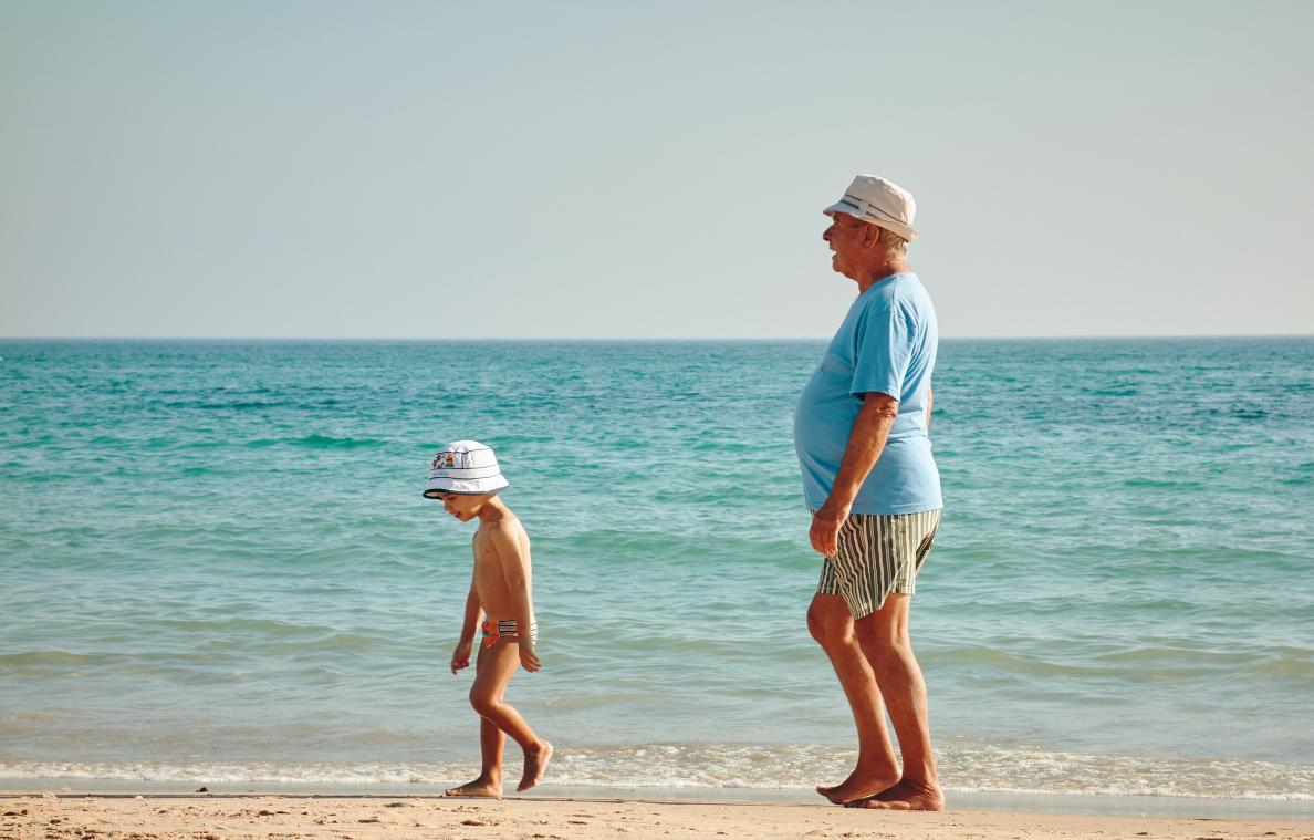 Grootouders die mogen babysitten, leven langer